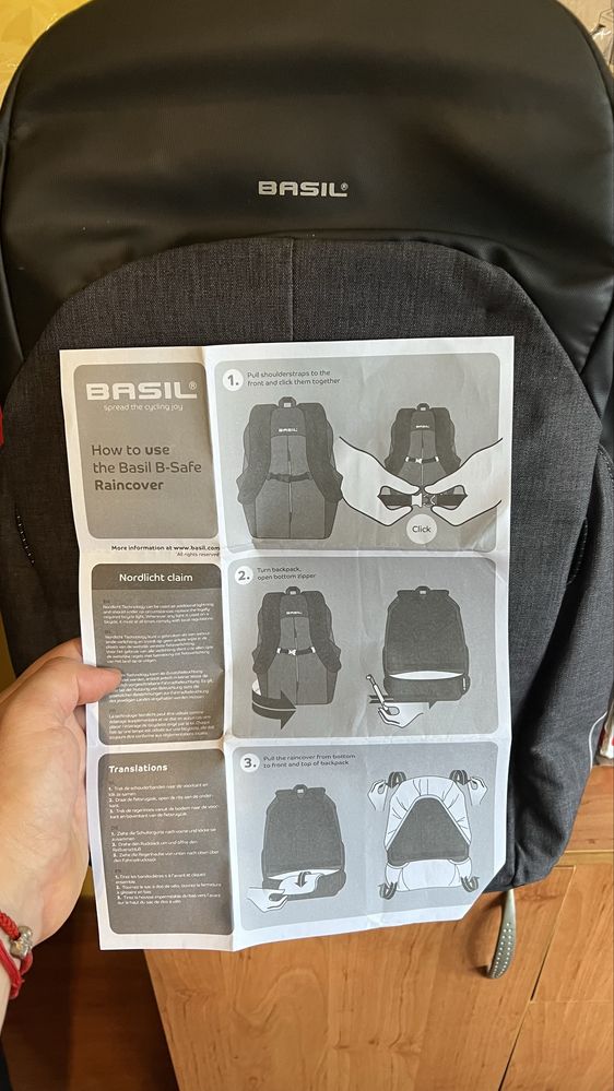 Продавам  раница Basil B-Safe