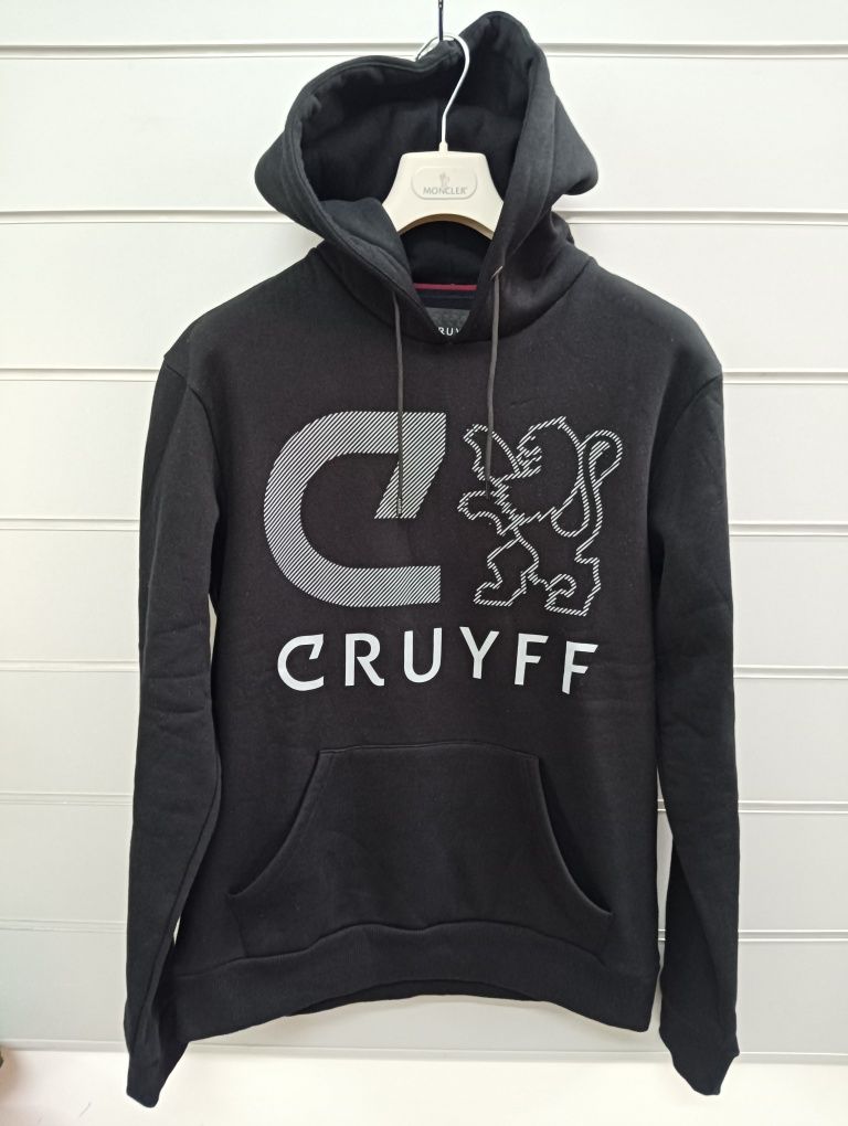 Оригинален суичър Cruyff Diagonal L , XL с качулка нов мъжки горнище
