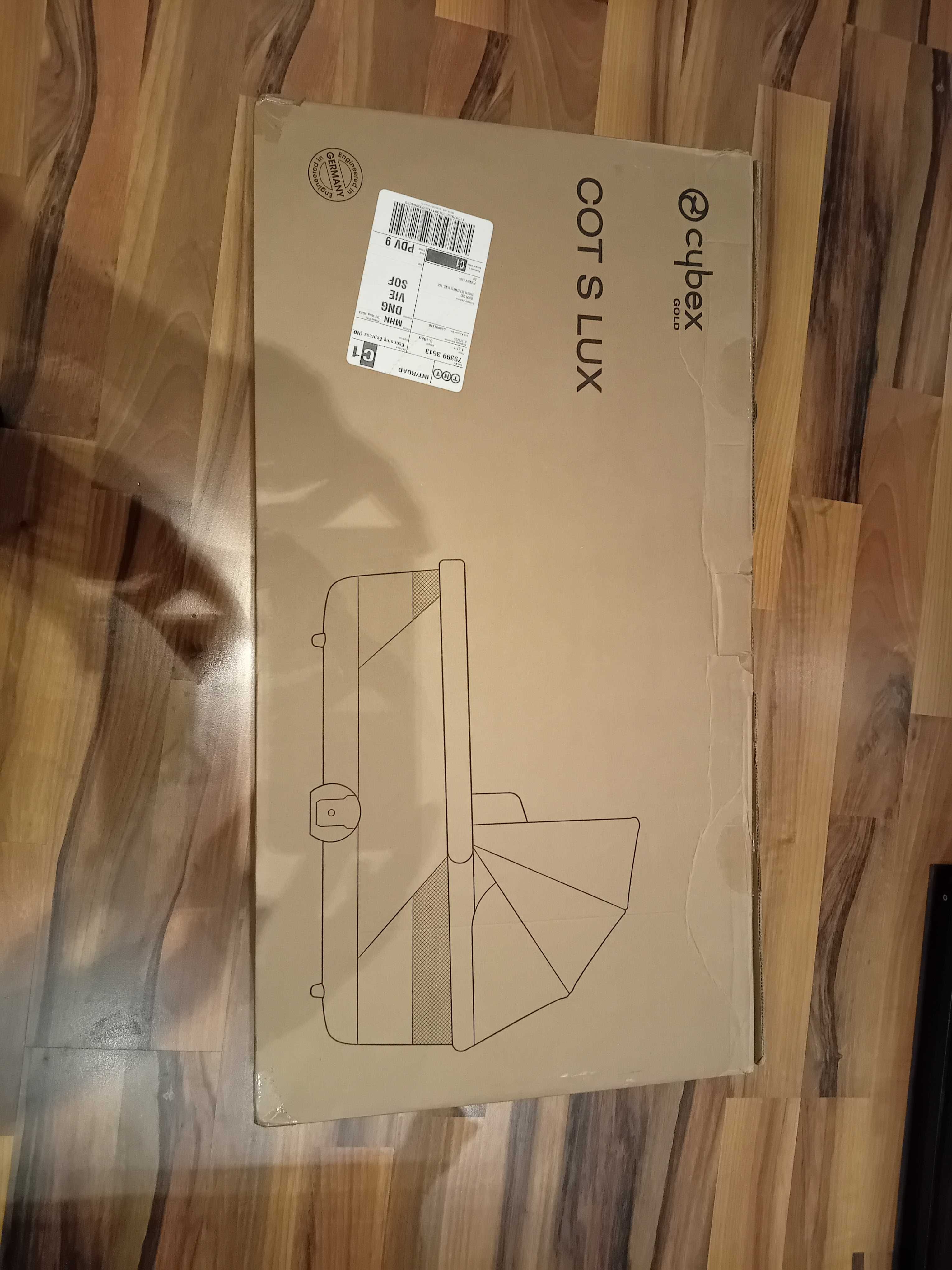 Кош за новородено - CYBEX COT S LUX ocean blue