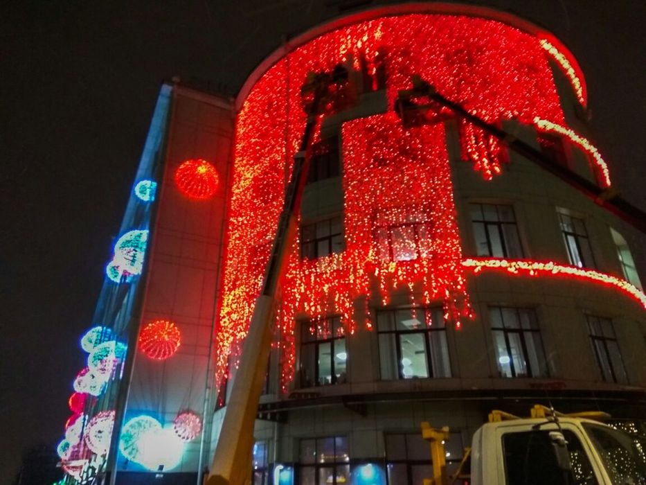 Новогодние оформления янги йил игрушки украшение