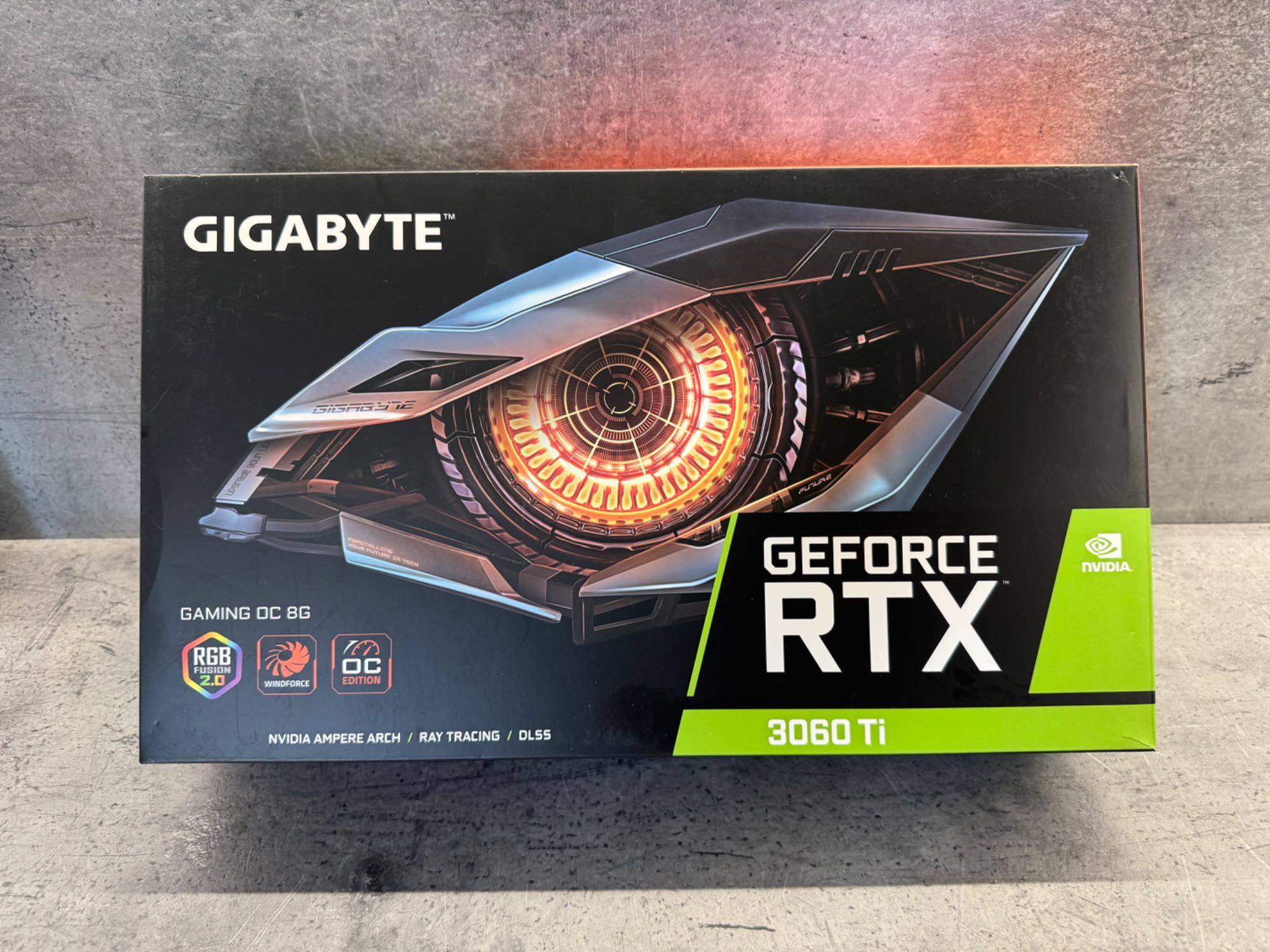 Gaming video card Gigabyte RTX 3060 Ti GAMING OC 8G