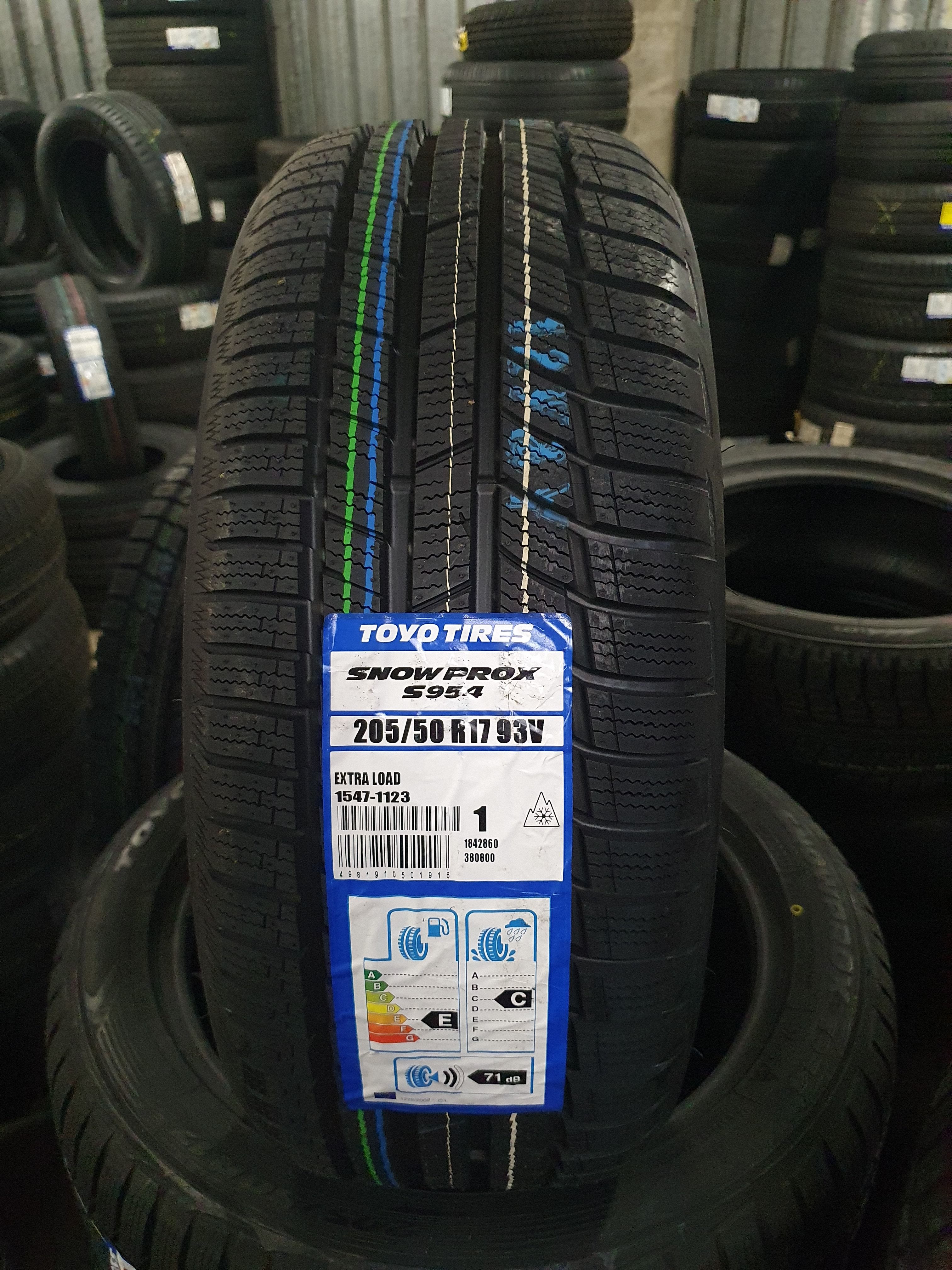 205/50R17 TOYO S954 93V  XL *2019