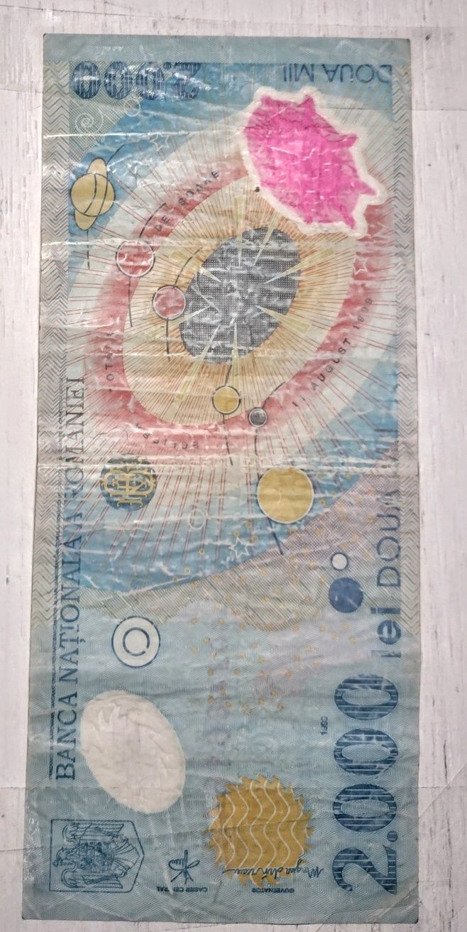 Bacnotă 2000 de lei