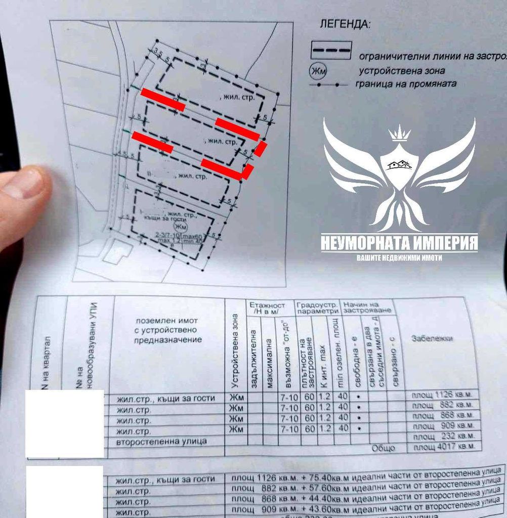 Продава се Парцел в с. Мостово, Област Пловдив - 868 кв.м за 52 €/кв.м - Снимка #3