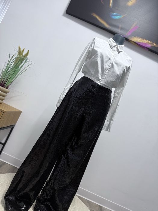 Pantaloni paiete VILA