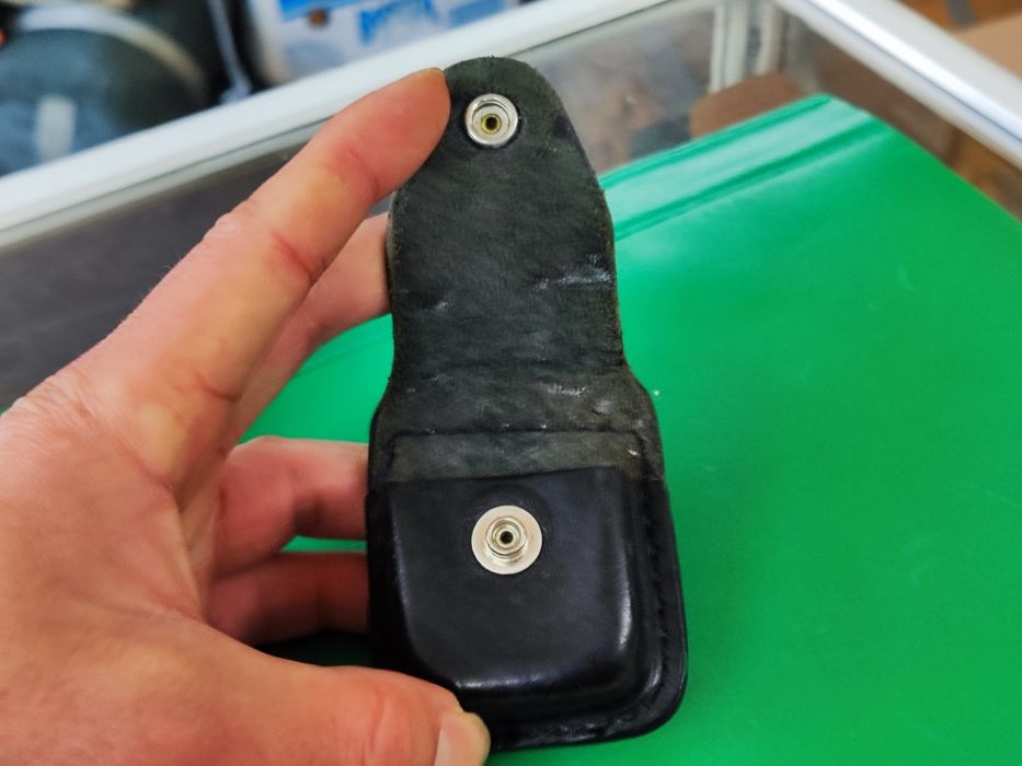 Кожен калъф за запалка zippo