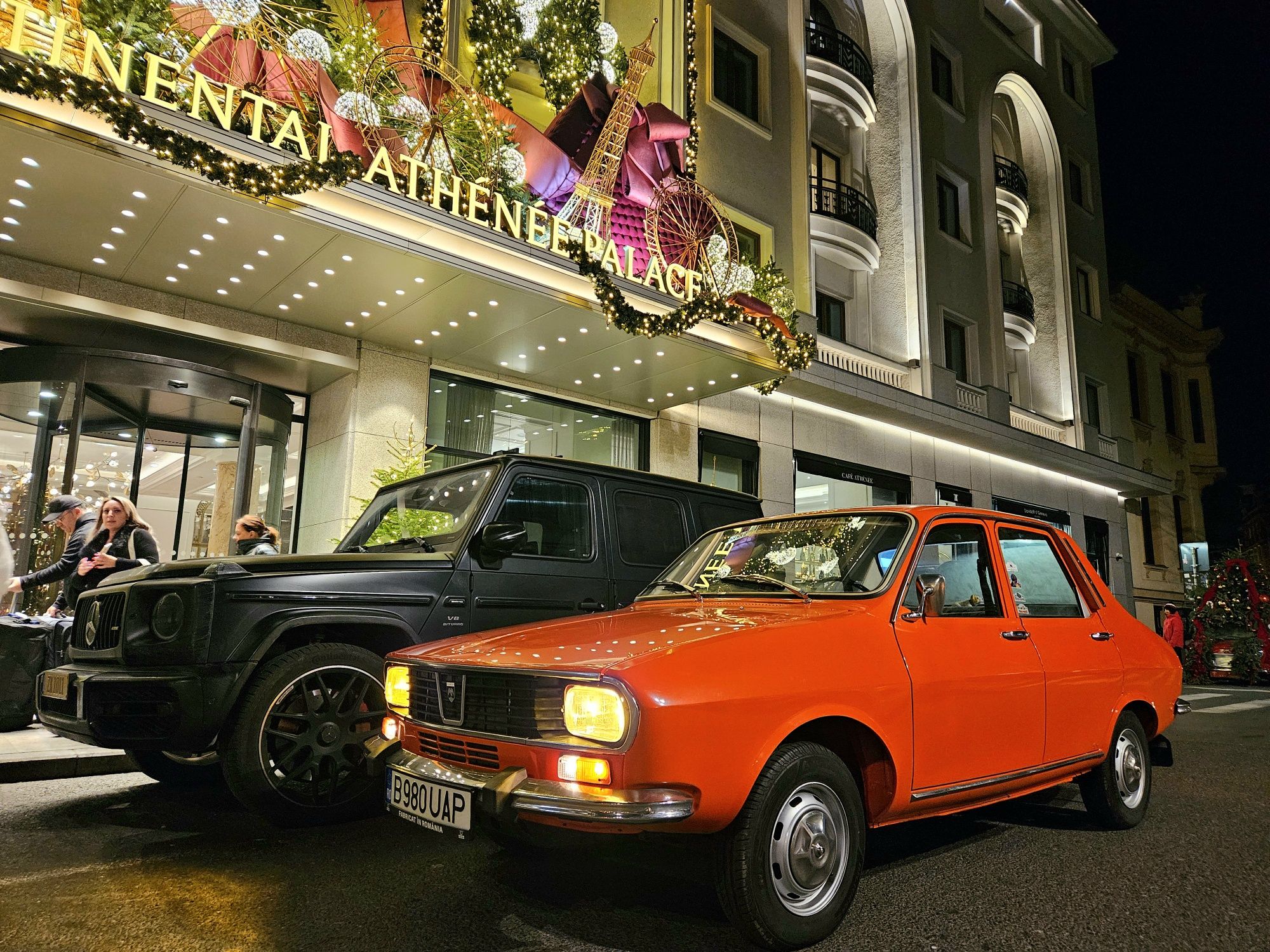 Masina de epoca Dacia 1300 Inchiriere pentru Evenimente Nunta Reclame