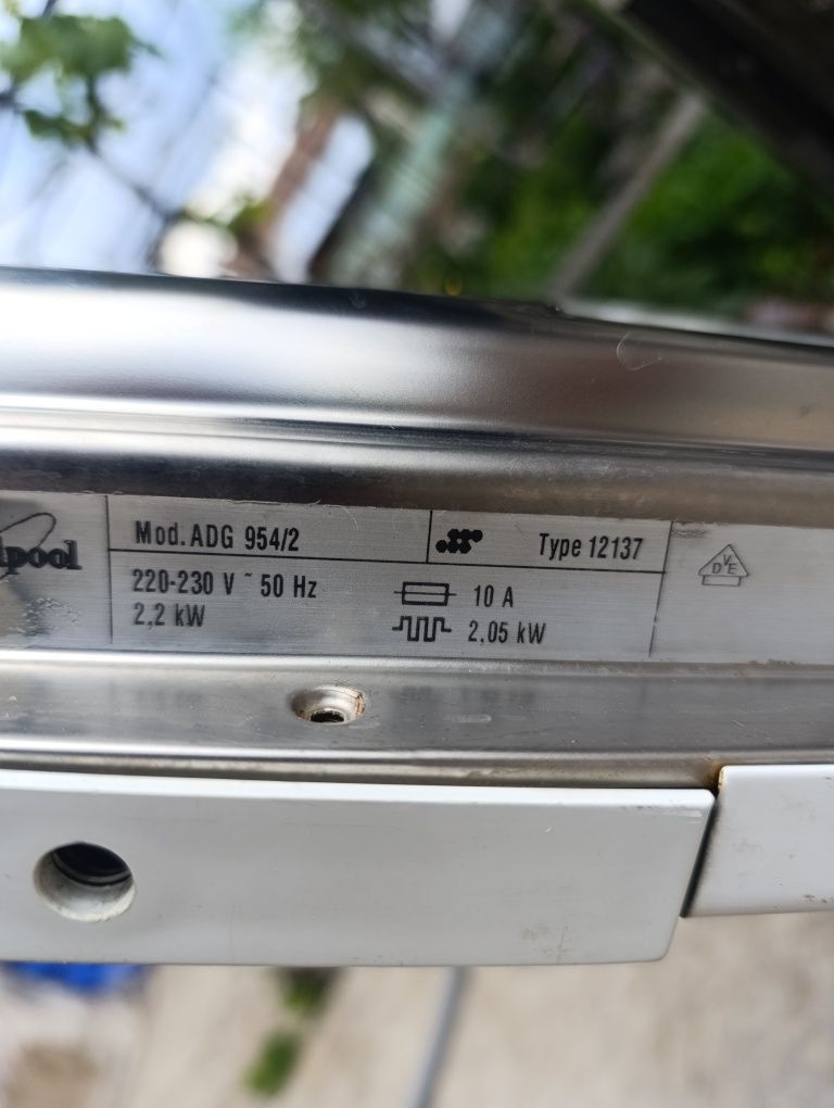 Миялна машина  Whirlpool ADG 954/2 на части!