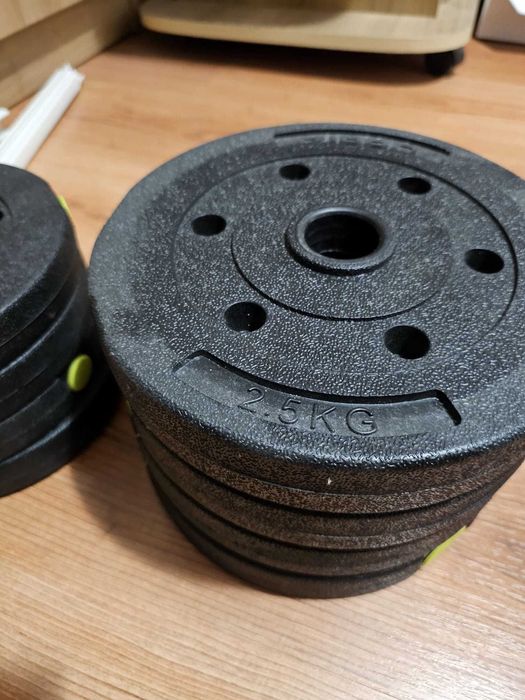 Set Gantere reglabile! Max 22 kg per gantera