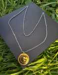 Colier aur 24K medalion Rebecca Gioielli pandantiv pretios lux