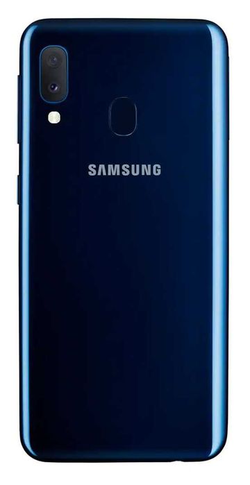Samsung A20Е 3gb цвят т син. Перфектен  + кутия