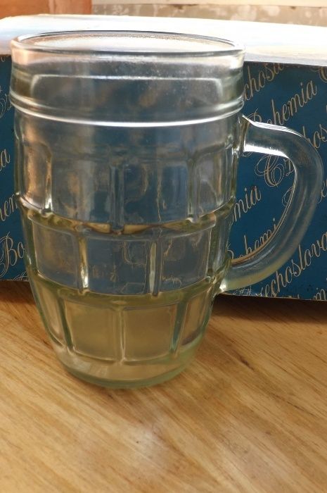 Сервиз чаши за коктейл - чешко стъкло