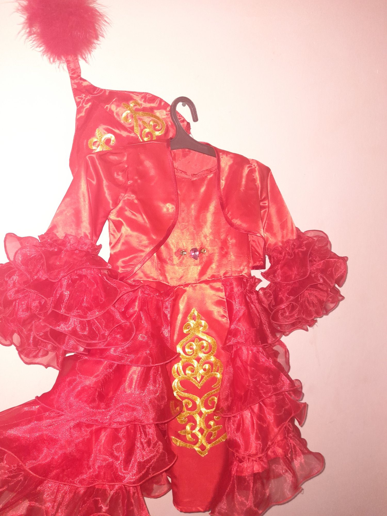ПРОКАТ детское национальное казахское платье