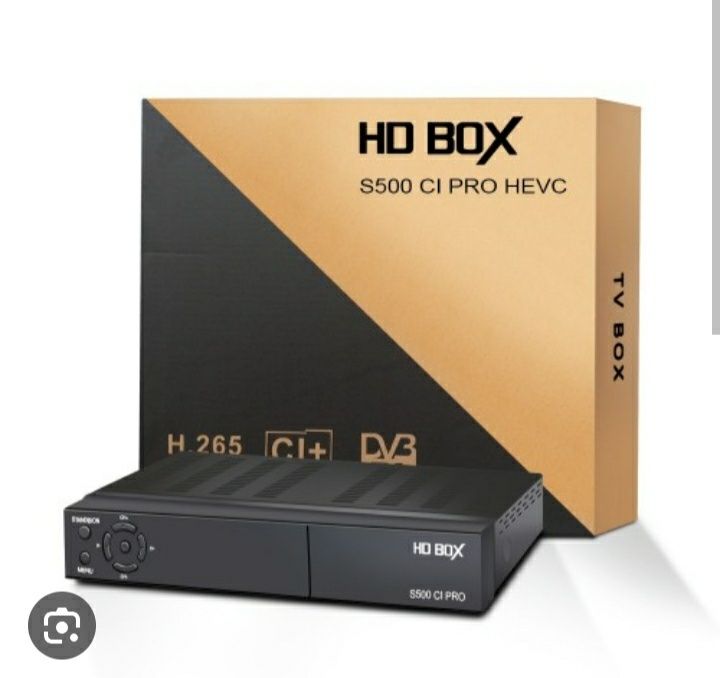 HD BOX S500 CI PRO hevc