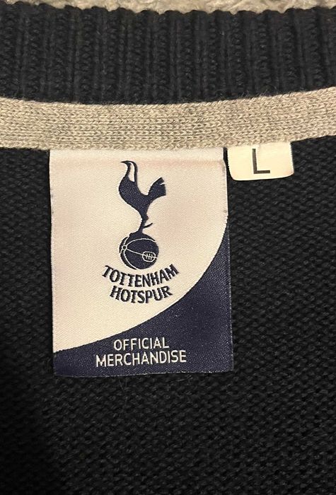 Tottenham Hotspur V-Neck Sweater Мъжки Пуловер