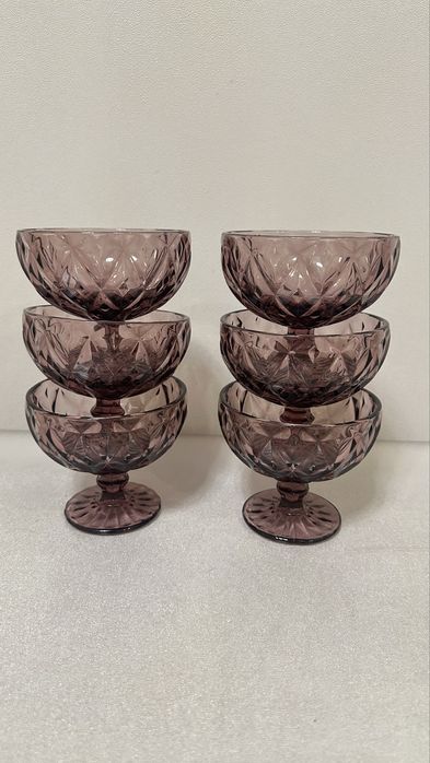 Креманки 6 шт в идеальном состоянии