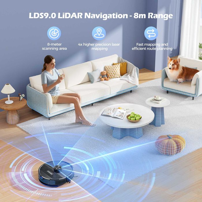 Aspirator robot lubluelu wifi Garanție 36 luni