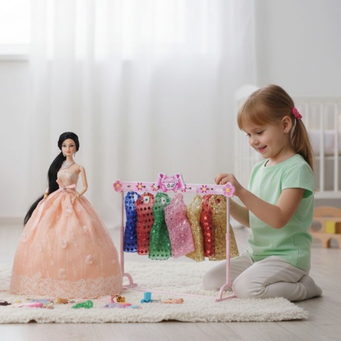 Голяма кукла с много рокли и аксесоари Beautiful Doll