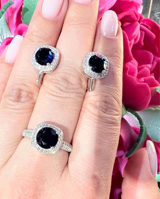 Серебро 925, цирконы Новый