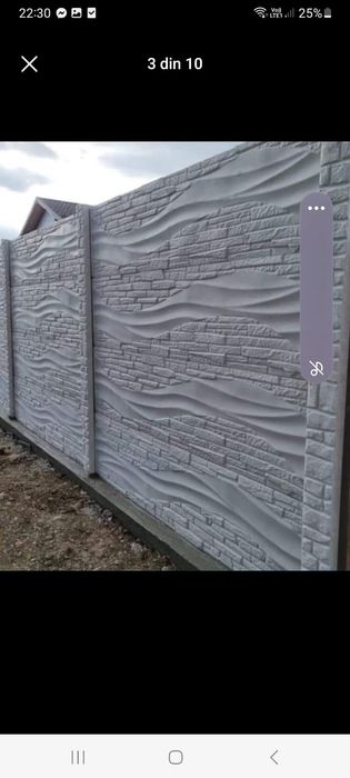 Gard garduri prefabricate Dâmbovița Prahova Argeș Giurgiu Ilfov