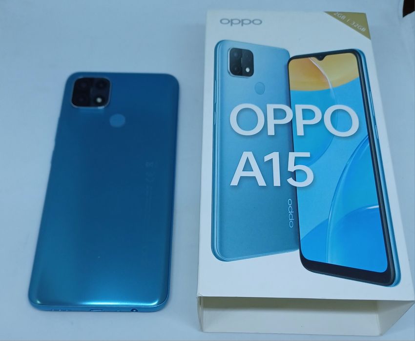 Telefon OPPO A15, 32GB, 2GB RAM, DS,  Black / telefon expus
