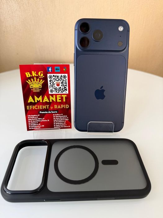 Iphone 17 Pro Max 256gb 100% Amanet BKG