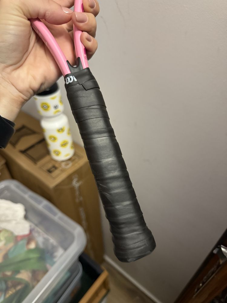 Wilson Burn Pink 25 Junior Tennis Racket тенис ракета