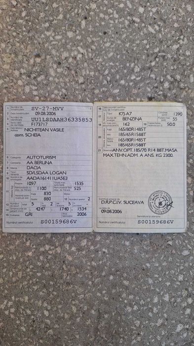 Logan 1.4 MPI pentru programul RABLA sau uz personal- Unic proprietar