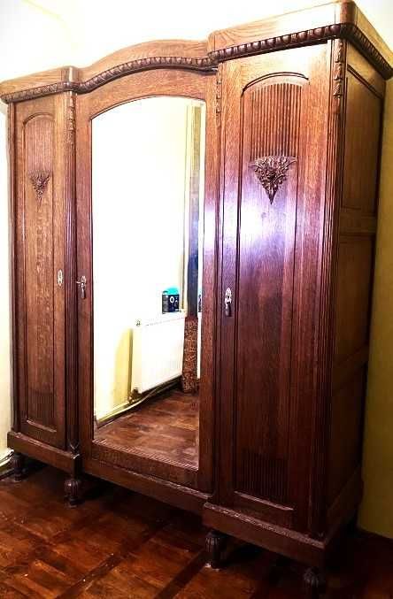 Deosebit dulap stil baroc-lemn masiv-sculpturi manuale-Franta