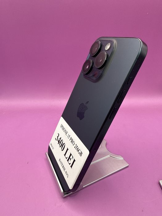 Iphone 15 Pro 256gb baterie 91 •Matei Amanet Crangasi-•18941