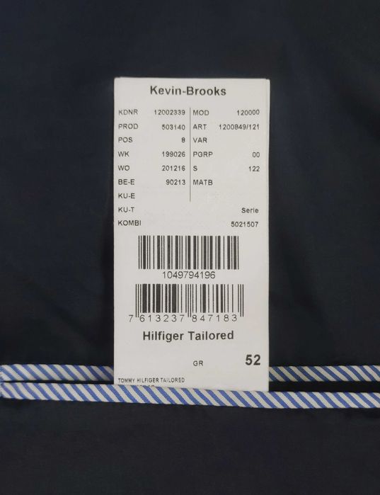 Sacou/Costum Tommy Hilfiger - Evenimente/Nunta