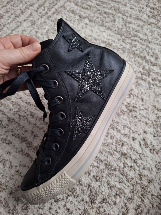Converse piele naturală mărime 38 (uk5,5)