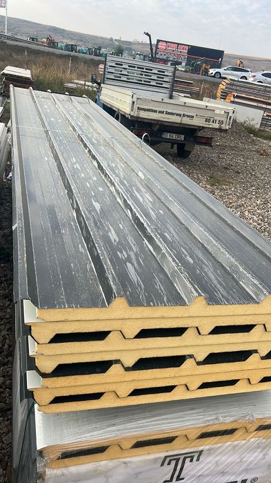 Panouri Sandwich/Termoizolante Gri Antracit