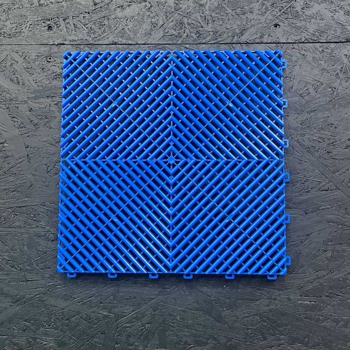 Pardoseala Modulara Garaj Service Albastru Blue Made in Romania