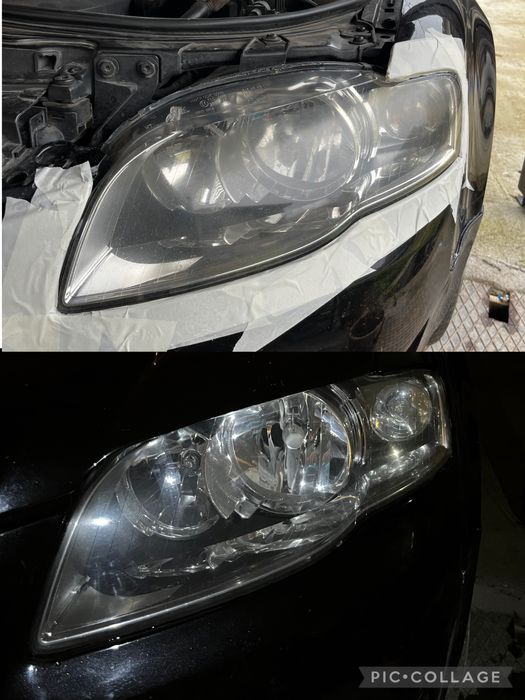 Полиране на фарове