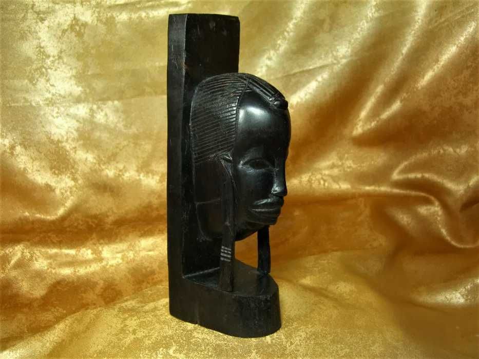 Sculptura abanos Africa, colectie, cadou, vintage
