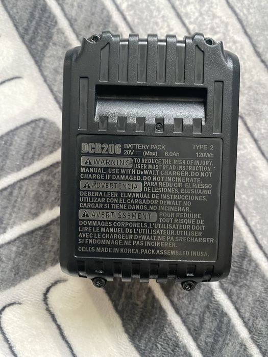 Baterie Dewalt 6Ah 20v noua sigilata