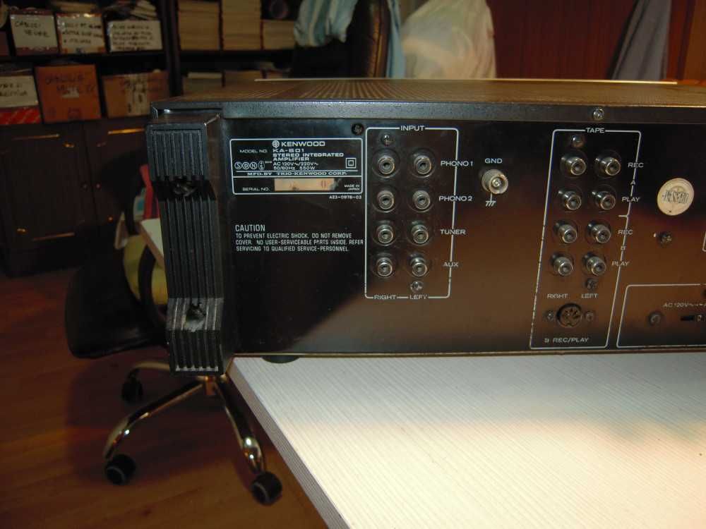 Amplificator stereo Kenwood KA-601 , 2 x 60 W - 8Ω