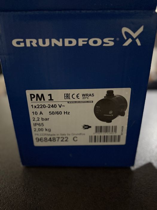 Електронни пресостати Grundfos Pressure Manager PM1 2,2 bar