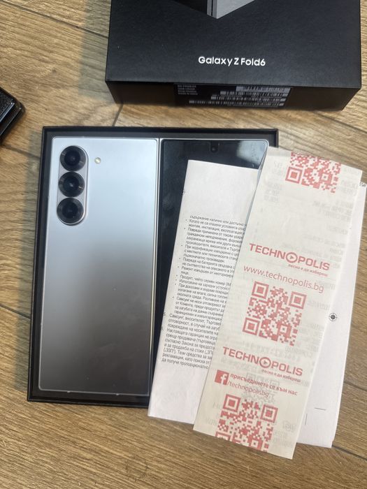 Samsung fold 6 12/256gb silver Гаранция!