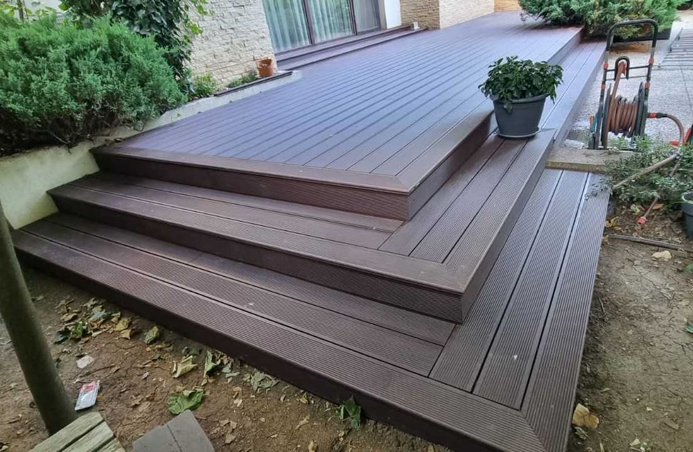 Deck WPC pentru terase/ garduri si porti/ amenajări exterioare