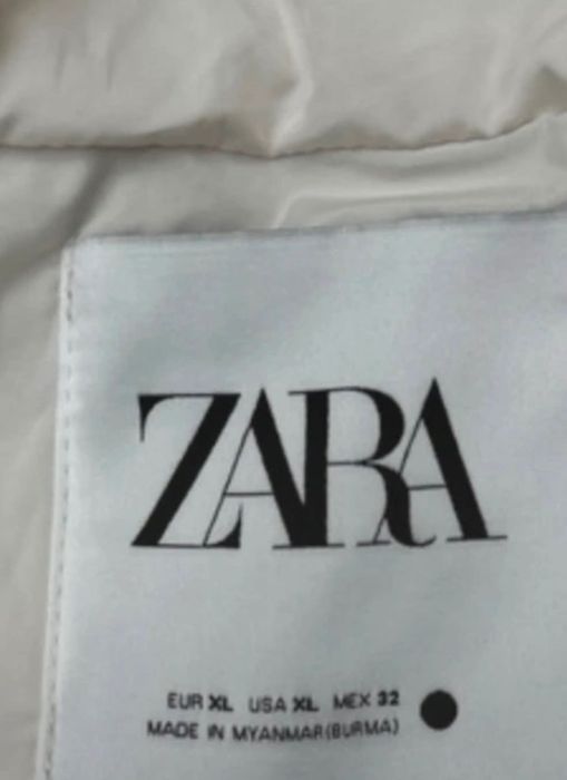 Geacă Zara crem de iarna