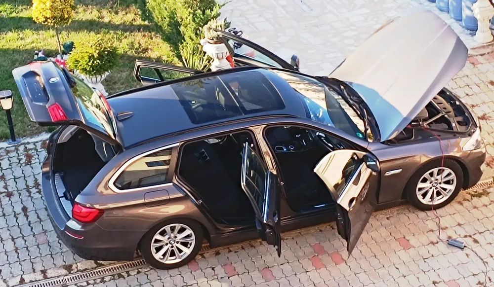 BMW Seria 5 BMW 520 Luxury line,209000km.reali % ca nou! carte service revizii TOP