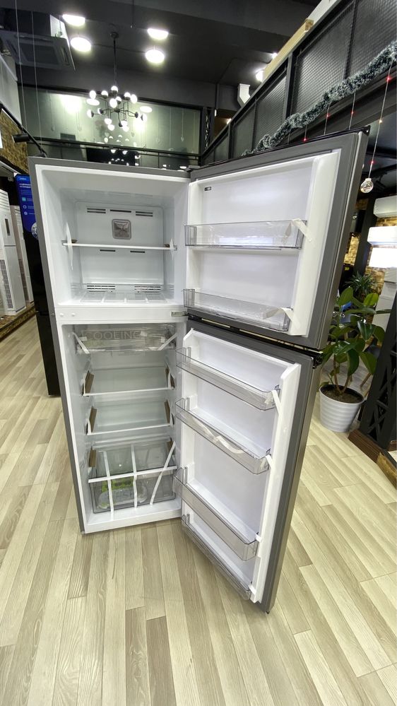 Холодильник Midea модель MDRT385MTF46 (стальной) на 266 литр