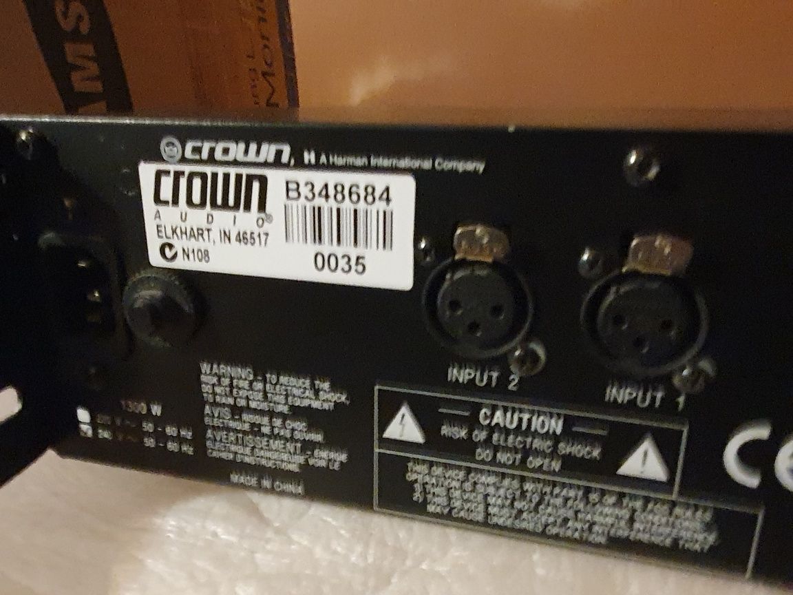 Amplificator Crown macro tech 3600vz x2 si crown XLS602