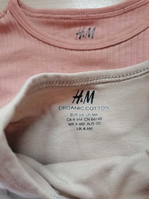 Body-uri + bluze + rochița H&M 3-6 luni