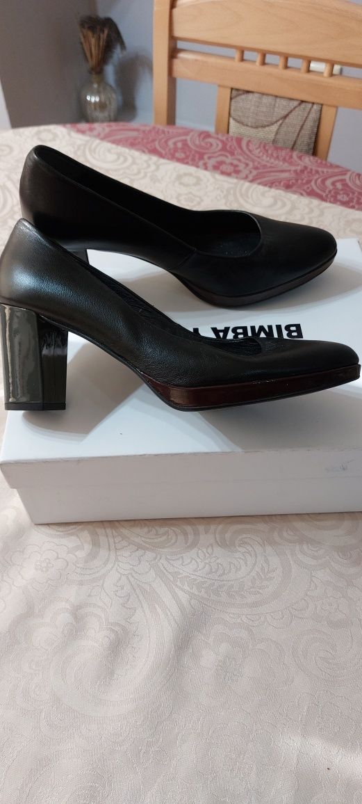 Нови дамски сандали "BIMBA Y LOLA" и подарък-дамски SALAMANDER -39н.