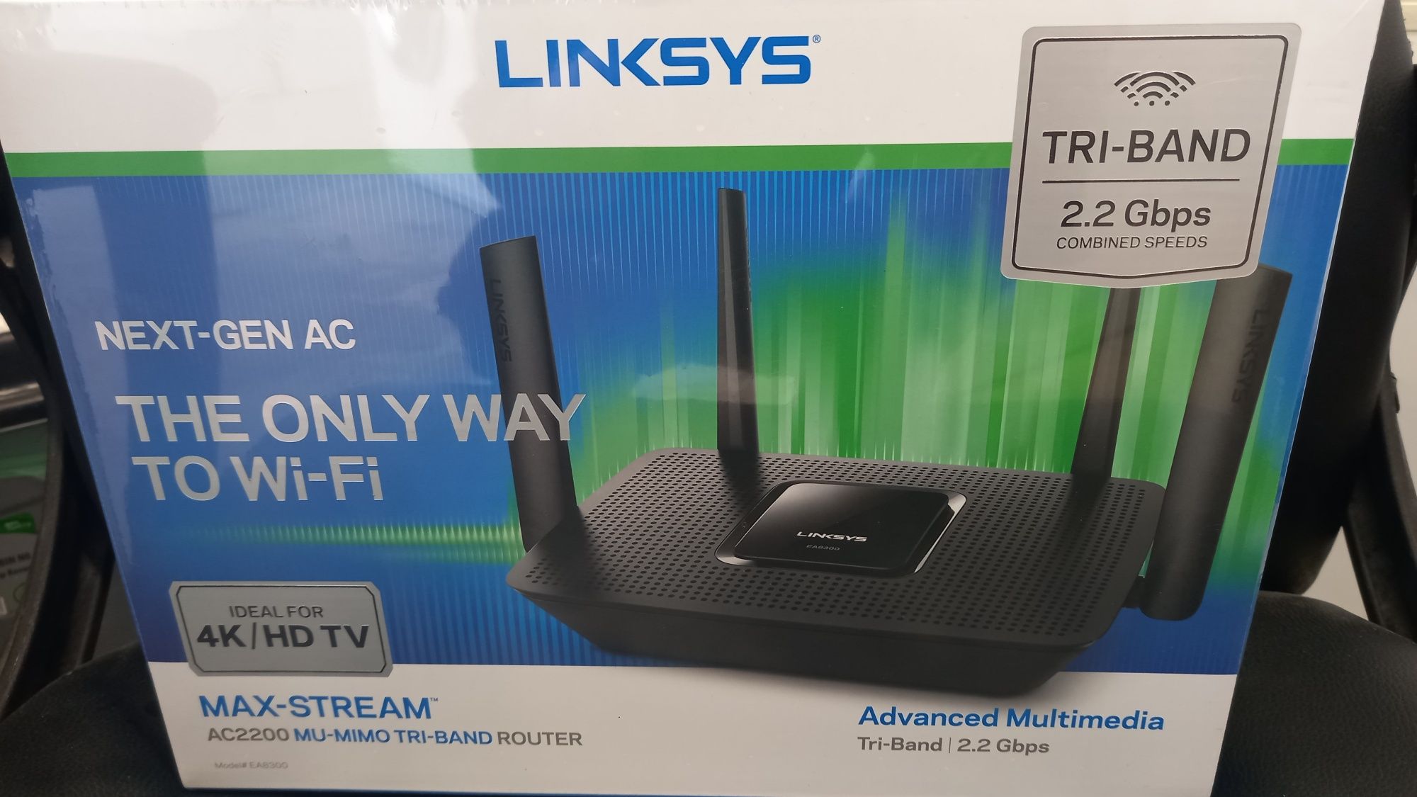 100% оригинален с гаранция Linksys AC2200