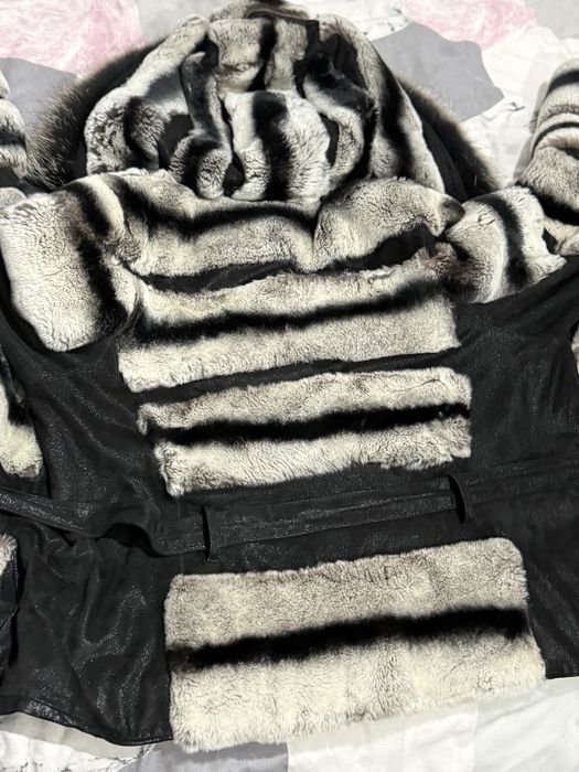 Vand haina din blana naturala chinchilla