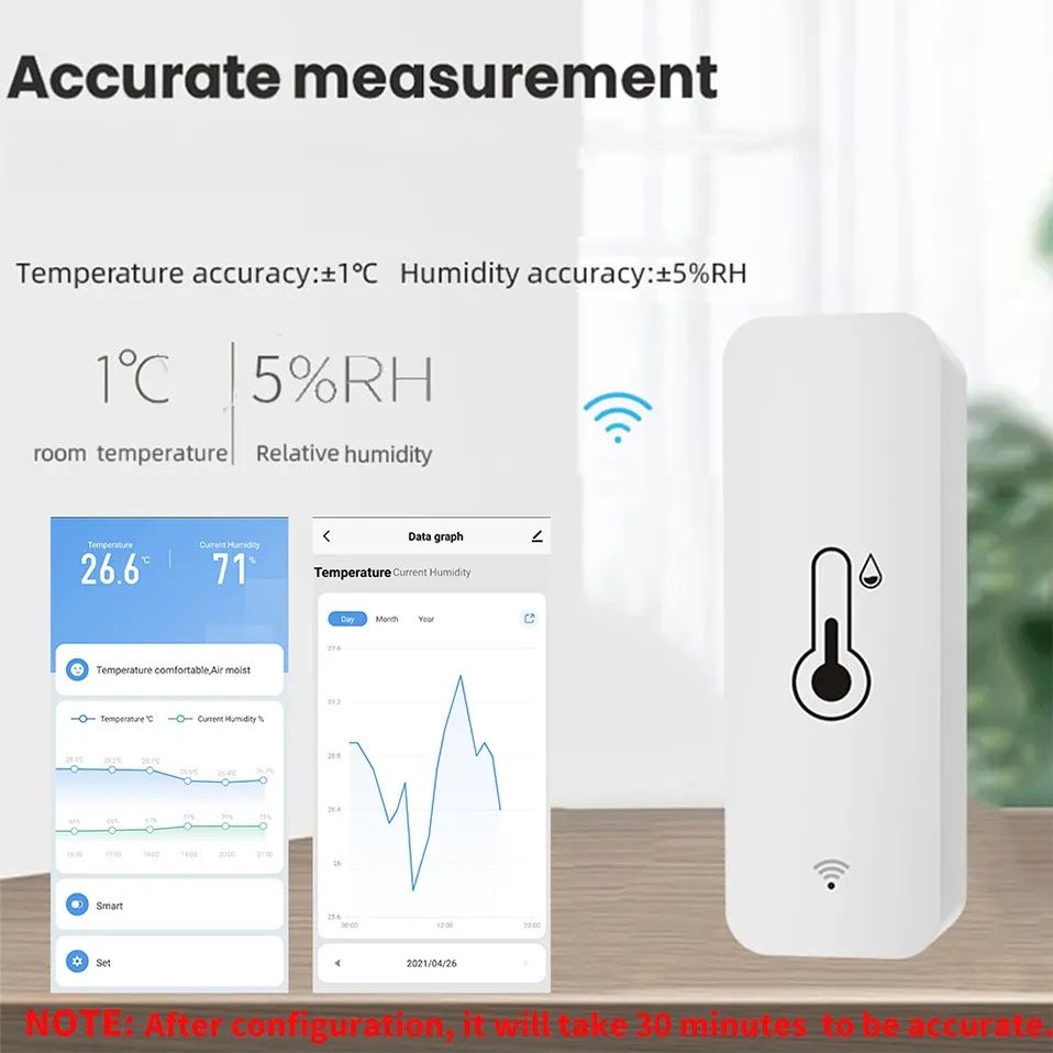 Senzor de temperarura si umiditate wifi